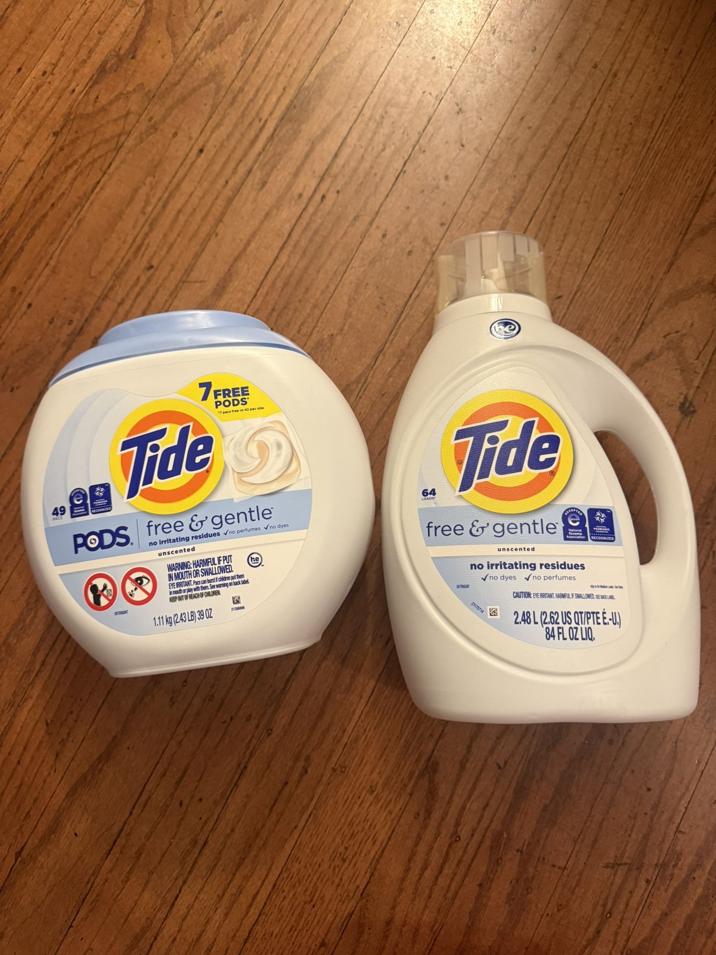 Tide Free & Clear Detergent Bundle