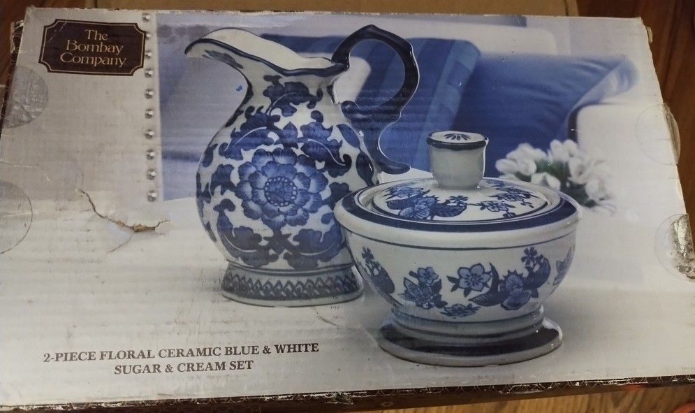 NEW SUGAR AND CREAM SET. .... CHECK OUT MY PAGE FOR MORE ITEMS