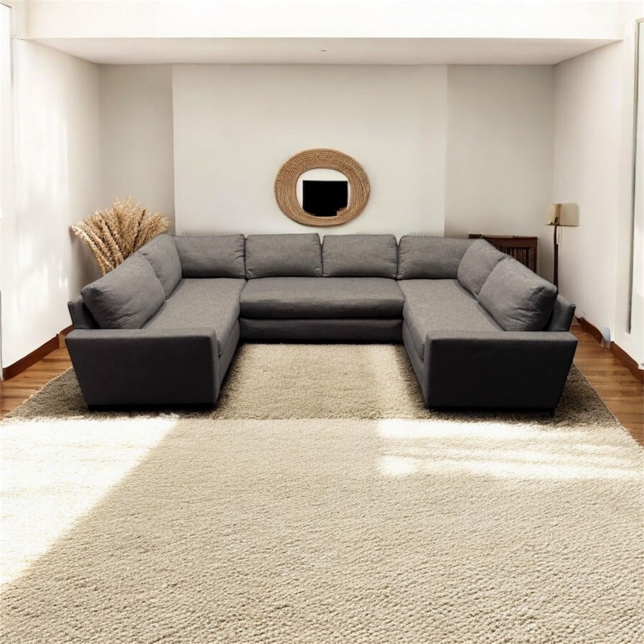 Restoration Hardware Maxwell U - Sofa Bench Cushion Sectional Couch. Retail 20.4K. We Deliver & set up. 