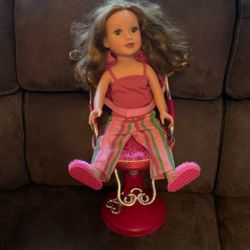 Hair & Beauty Saloon Chair-For 18” Dolls
