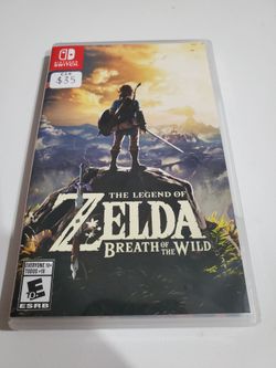 Legend of Zelda Breath of the Wild Switch CIB