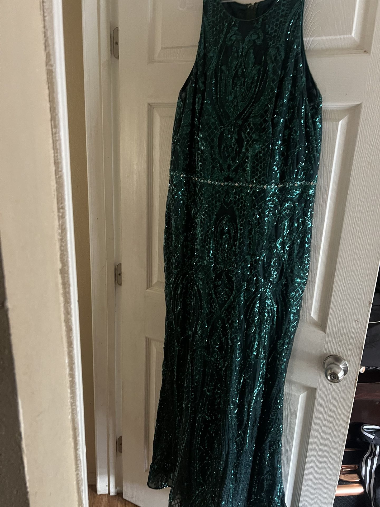 Mermaid Style Sequin Dress ( PLUS SIZE) 