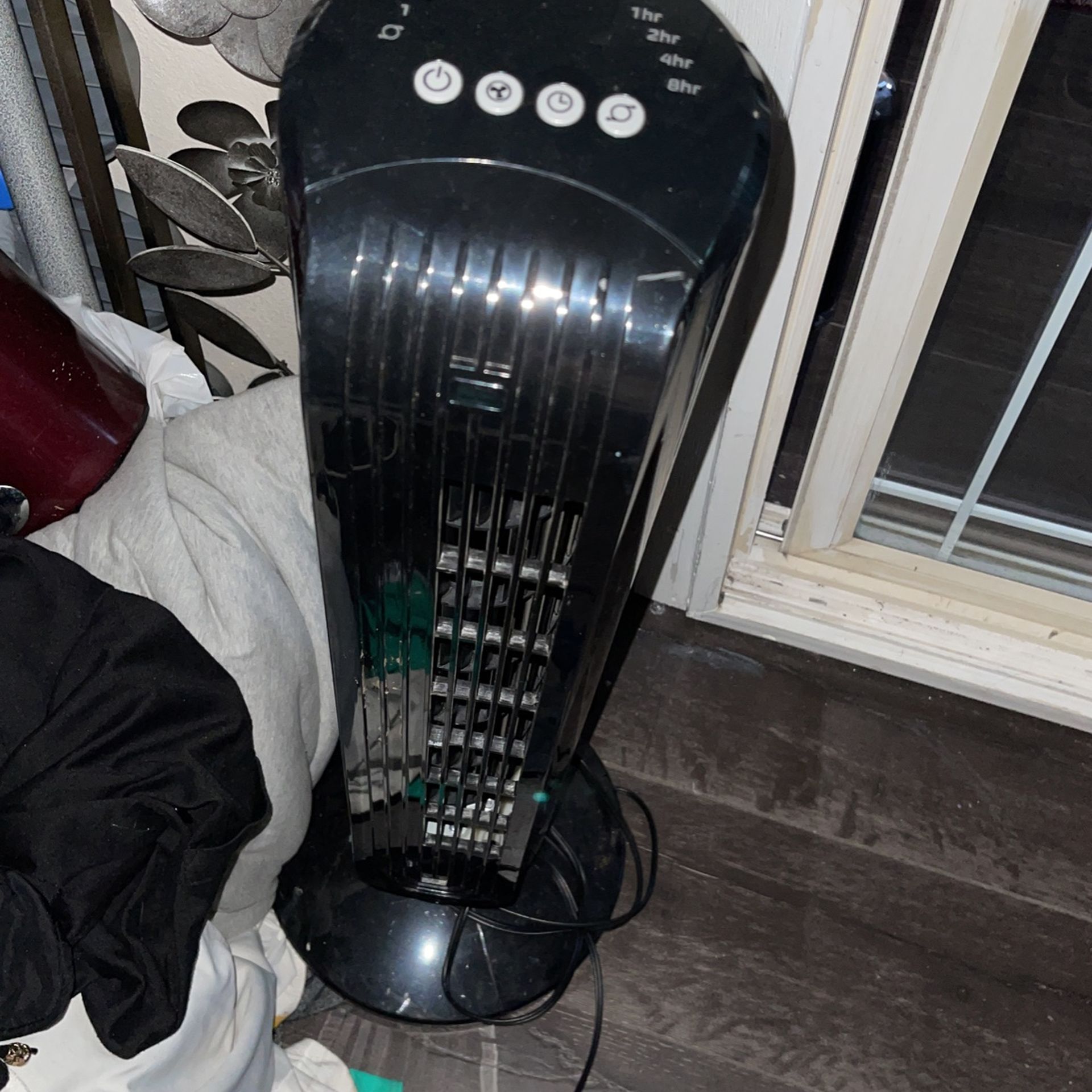 Tower Black Fan