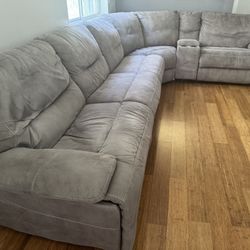 Reclining Sectional Couch From Macy’s 