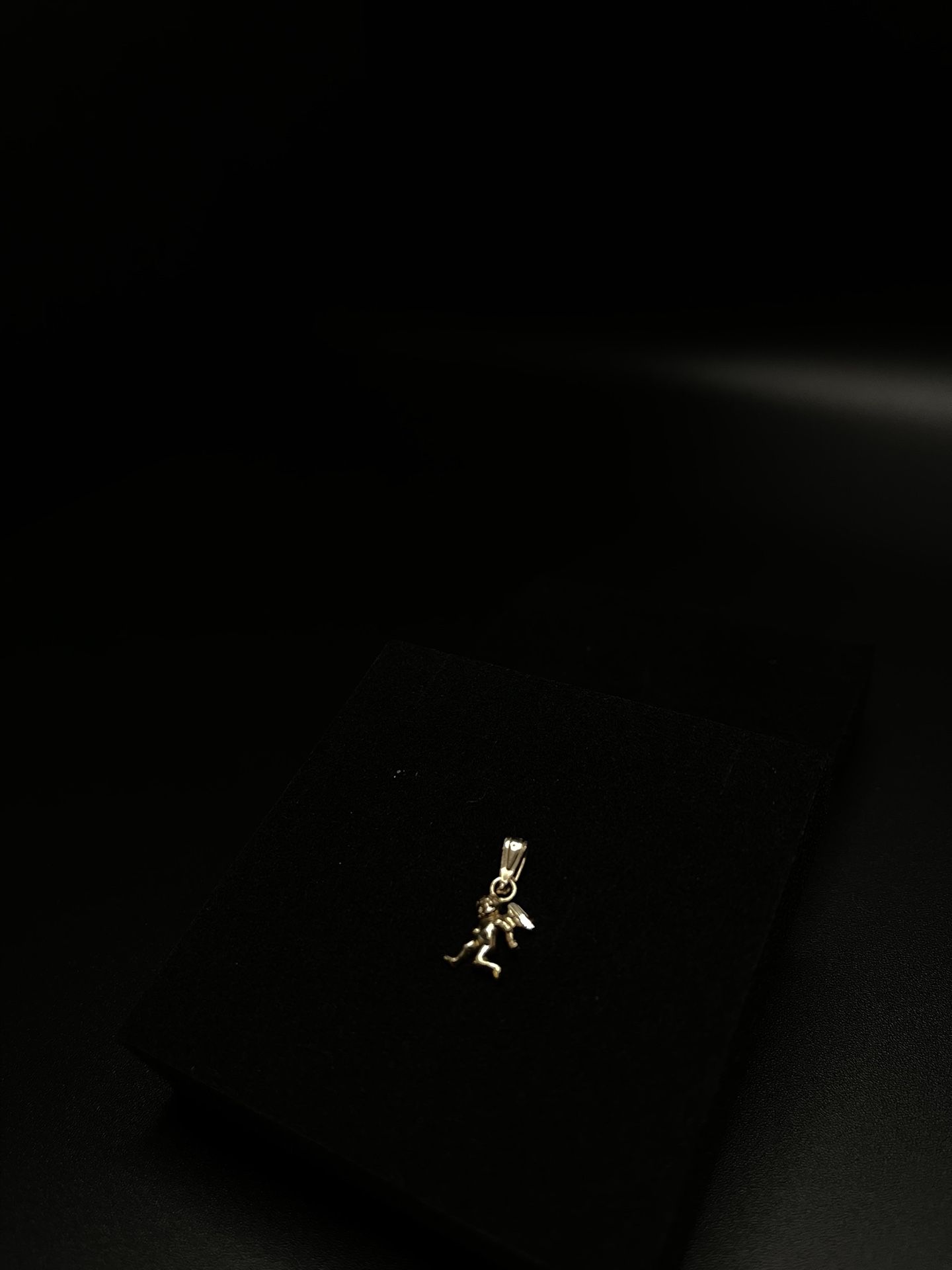 Brand New 10k Solid Gold - Angel Pendant