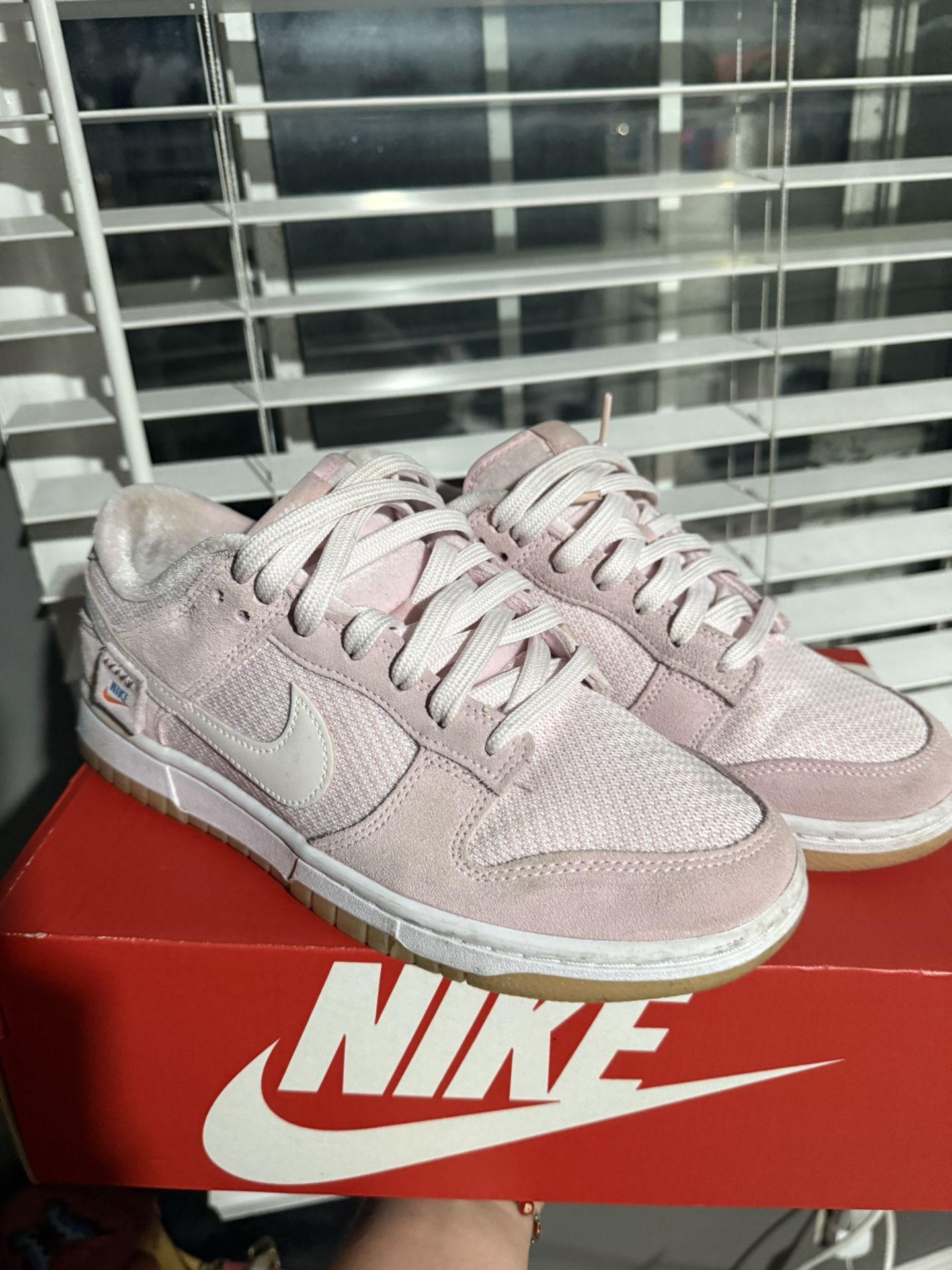 Dunk Low “teddy Bear light Soft Pink” Size