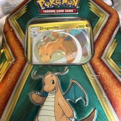 Pokmon Dragonite Tin With 3 Packs Unopened for Sale in Albuquerque, NM -  OfferUp