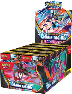 Chaos Rising Build and Battle Display Case Pokemon TCG