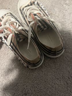 Burberry Vintage Check Low-Top Sneakers