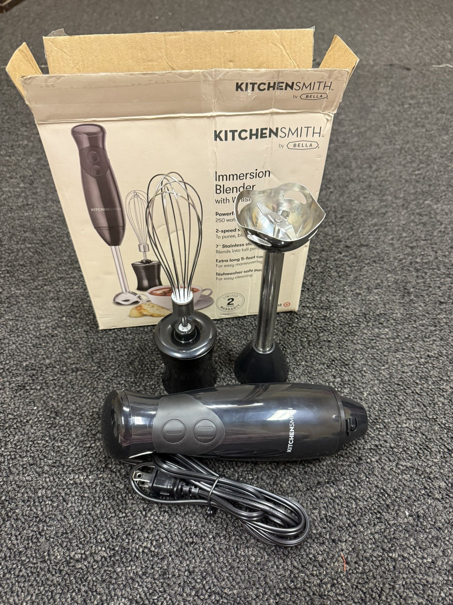 Immersion Blender with Whisk/ Handheld Mixer