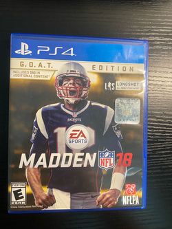 Madden NFL 18 GOAT Edition (PS4)