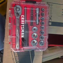 Craftsman 3/8 Drive Socket Set Brand New Unused