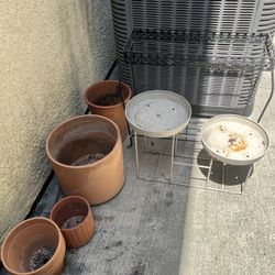 Planters Terracotta $5-$15