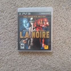 LA Noire Complete Edition Playstation 3 PS3