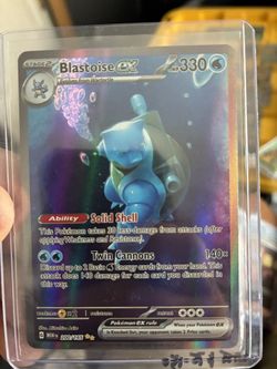 Blastoise ex 200/165 Scarlet & Violet 151 SIR Near mint