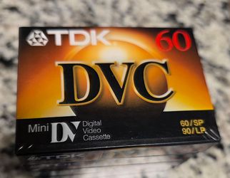 TDK Mini DV 60 Digital Video Cassette