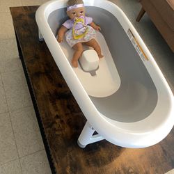 Foldable Infant And Toddler Tub