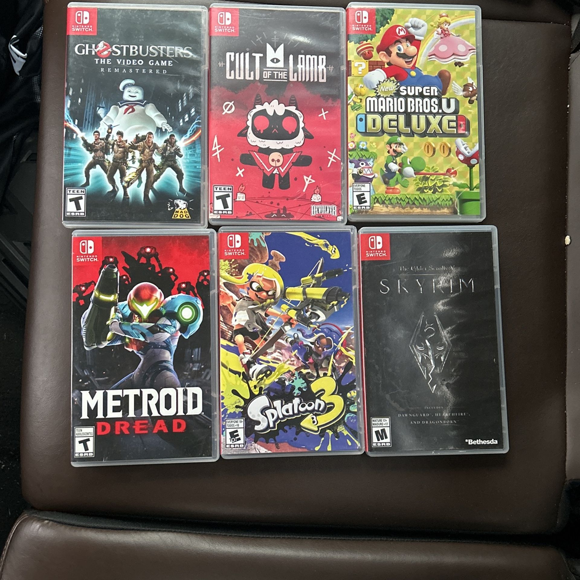 Nintendo Switch Games Only Used One Time So Basically New!!