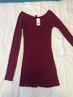 Express long sleeve tunic top
