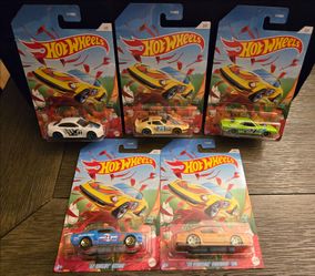 Hot Wheels Spring 2021 Series V1405 Complete Set of 5 Diecast Cars