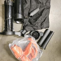 Black + Decker 3-in-1 Leaf Blower, Leaf Vacuum and Mulcher - Corded