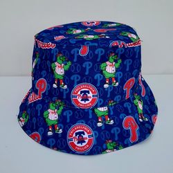 PHILLY PHANATICS PHILLIES BUCKET CAP HAT (BRAND NEW) 