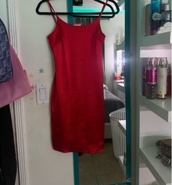 Red dress