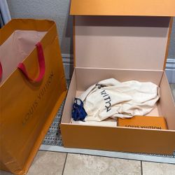 Louis Vuitton Box And Bag