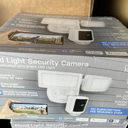 Floodlight security camera