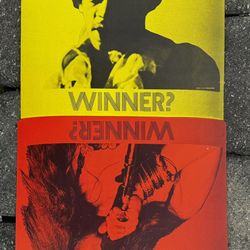 Jimi Hendrix Janis Joplin 1970 Winner?Winner? Capsule Poster 
