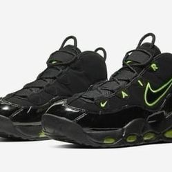 Nike air Max Uptempo '95 Black Volt Green CK0892-001 Men's 7.5 ds new