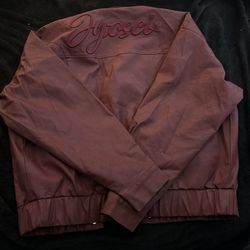 JOYSEI Poll Leather Jacket