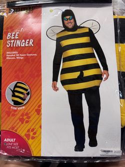 Men bee costume
