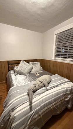 Bed Frame + Mattress (2)
