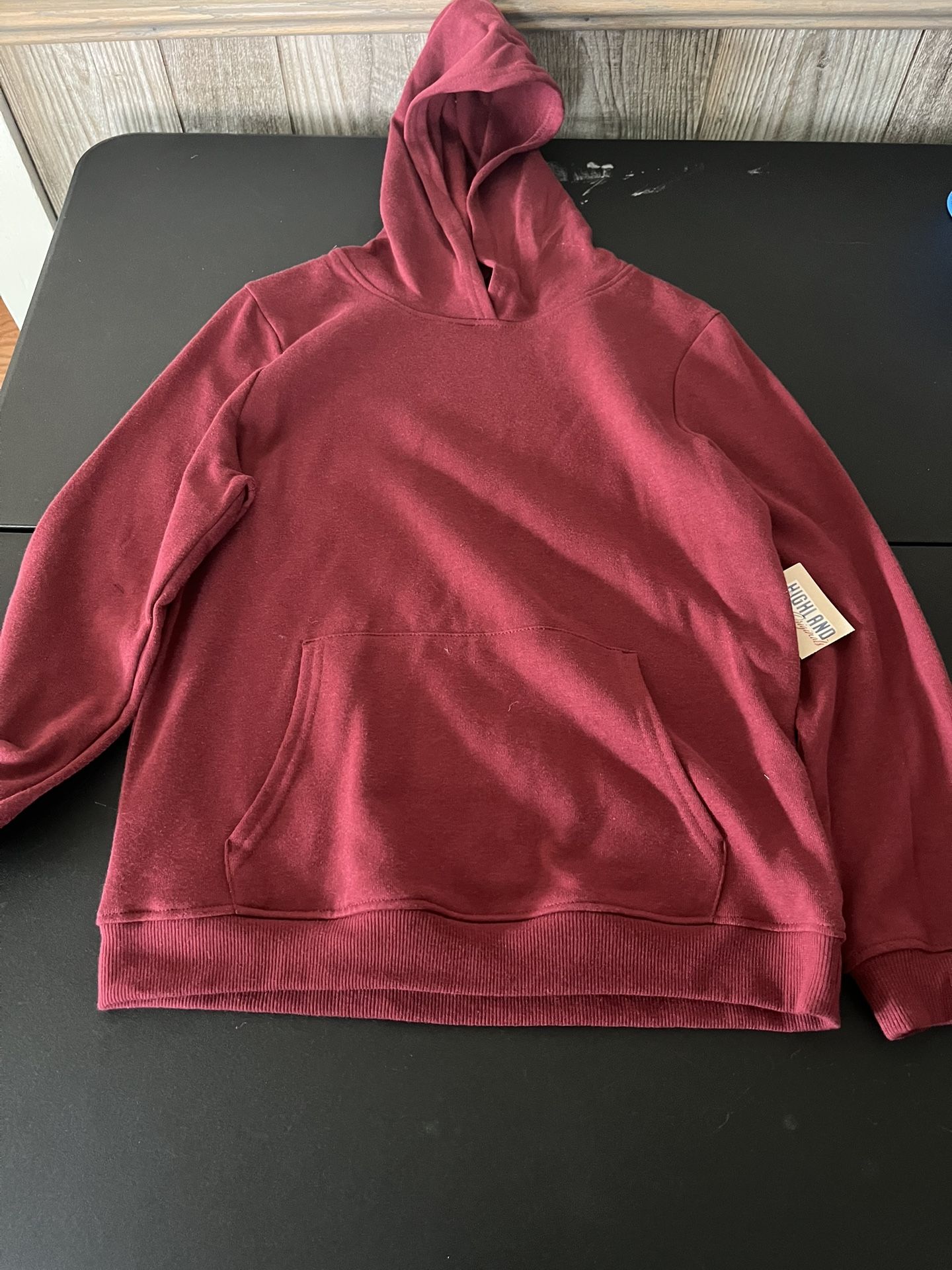 new boys fleece hoodie size 10/12 light weight