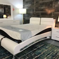  Bed Queen Size - Delivery Free - Cama Queen Colchón Incluído - Delivery Gratis,