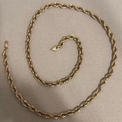 10k gold 8g Rope Chain