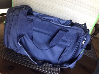 Duffel blue bag new