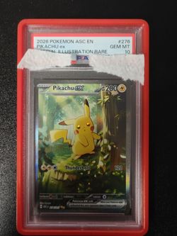ascended hero pikachu sir psa 10