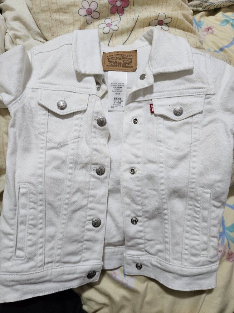 Levi Strauss Denim Jacket For 5-6 Year Old Girl