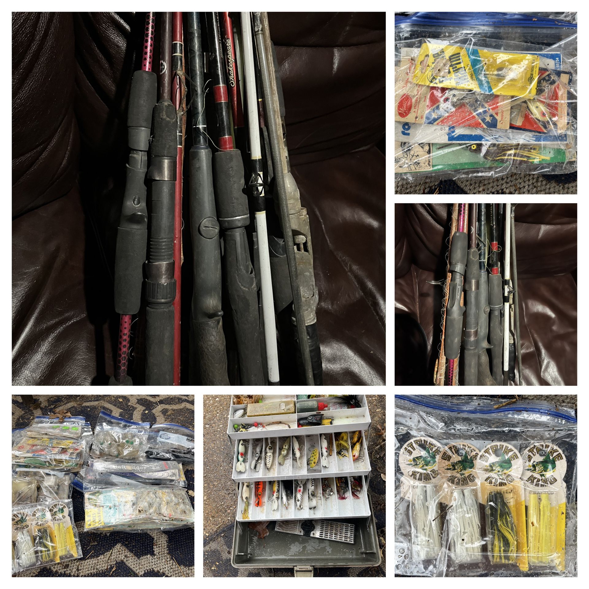 Fishing poles & Tackle