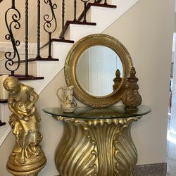 Very  Gorgeous Console with the mirror