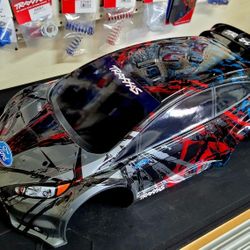 RC TRAXXAS RALLY BODY