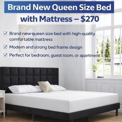 Queen Size Bed Set in Dallas