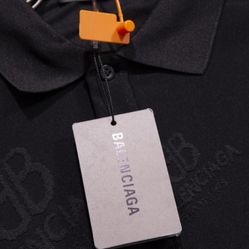 BLCG Letter Polo Shirt