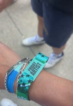 Lollapalooza Friday Artist Wristband
