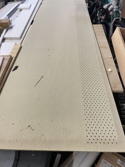 Vented Hardie Soffit Material