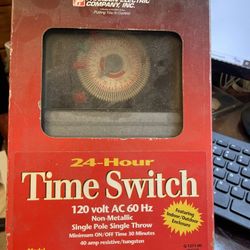 Interruptor de tiempo.