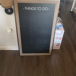 Chalk board