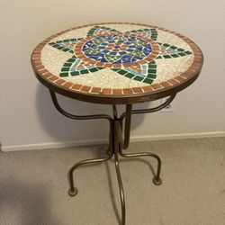 Ceramic Side Table.
